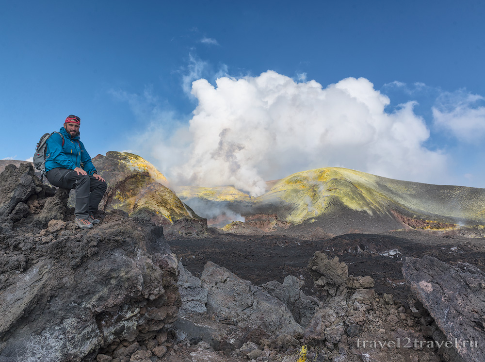 восхождение на вулкан Этна