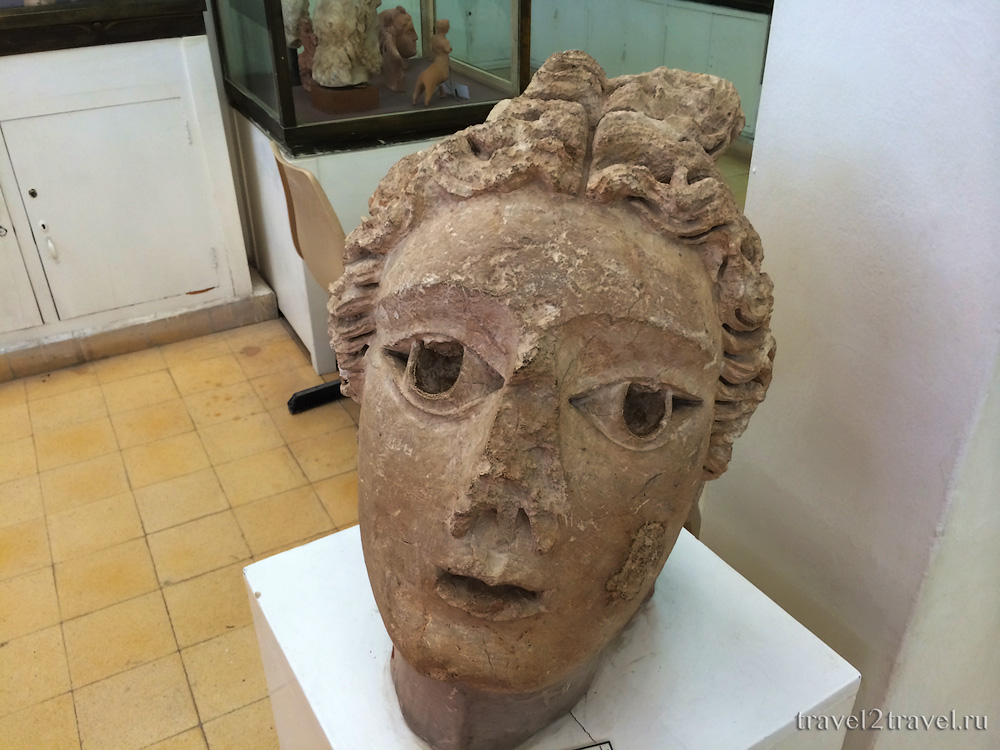 экспонат археологический музей Иордании цитадель Аммана 